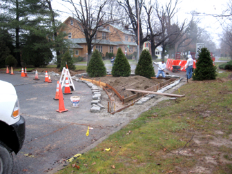 construction site preparation