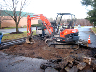 construction site preparation